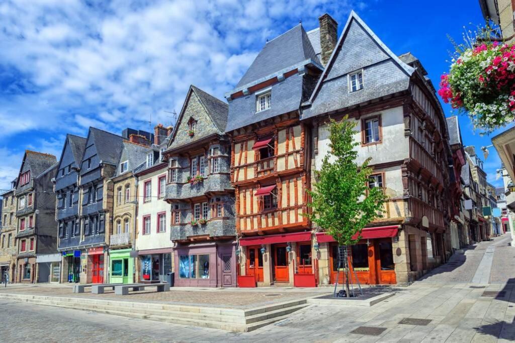 Vila Le Penty Du Peulven Plestin-les-Grèves Exteriér fotografie